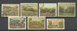 RUSSLAND RUSSIA 1956 Michel 1875 - 1881 O Agriculture Landwirtschaft - Usati