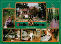 73732413 Burg Spreewald Radlerscheune Gaestehaus Pension Kahnfahrt Waldweg Burg  - Burg (Spreewald)