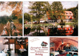 73732410 Bad Belzig Springbachmuehle Hotel Restaurant Biergarten Kremserfahrten  - Belzig