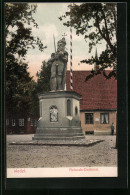 AK Wedel, Partie Am Rolands-Denkmal  - Wedel