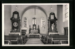 AK Presberg /Rheingau, Innenansicht St. Laurentius-Kirche  - Rheingau