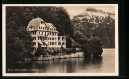 AK Gersau, Hotel Seehof Mit Niederbauen - Gersau
