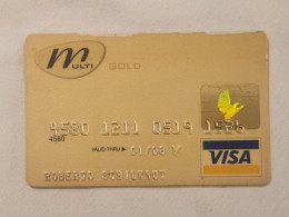 ISRAEL-MULTI GOLD-VISA-(1526-141)-(01/2008)-used Card - Geldkarten (Ablauf Min. 10 Jahre)