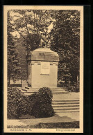 AK Hattersheim A. M., Partie Am Kriegerdenkmal - Hattersheim