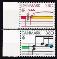 1985. Denmark. Europa (C.E.P.T.) 1985 - European Year Of Music. MNH. Mi. Nr. 835-36 - Neufs
