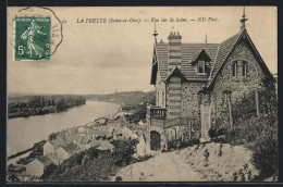 CPA La Frette, Vue Sur La Seine - La Frette-sur-Seine