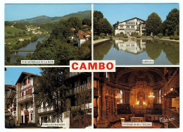 Cpm Multivues - CAMBO - 1981 - Tb 1,20f Type Sabine De Gandon - Cambo-les-Bains