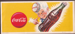 COCA-COLA   ( Buvard 19 X 8.5 Cm ) - Drank & Bier