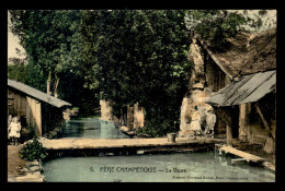 51 - FERE-CHAMPENOISE - LA VAURE - CARTE ANCIENNE COLORISEE - Fère-Champenoise