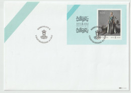 Denmark FDC 2012 Queen Margrethe 1972 - 2012 Souvenir Sheet. Postal Weight 0,04 Kg. Please Read Sales Conditions Under I - FDC