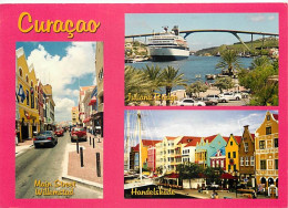 Antilles - Antilles Neérlandaises - Netherlands Antilles - Curaçao - Multivues - Bateaux - Automobiles - CPM - Voir Scan - Curaçao