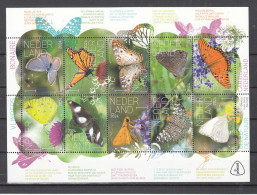 Nederland 2024 Nvph Nr ?? Mi Nr 4269 - 4278  Beleef De Natuur, Vlinders Uit Bonaire, , Butterfly - Unused Stamps