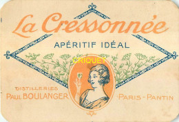 Calendrier Semestriel 1928, Apéritif La Cressonnée - Grand Format : 1921-40