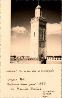 N°5093 W -cpsm Laghouat Sur La Terrasse De La Mosquée- - Laghouat