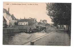 45 LOIRET - CHATILLON COLIGNY Le Pont Du Canal - Chatillon Coligny