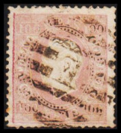 1879. PORTUGAL. Luis I. 100 REIS Perforated 12½.  (Michel 41Bx) - JF546767 - Usati