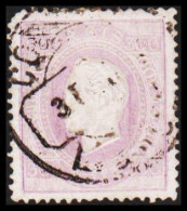 1879. PORTUGAL. Luis I. 300 REIS Perforated 13½.  (Michel 45C) - JF546773 - Usati