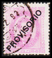 1892. PORTUGAL. PROVISORIO Overprint On 20 VENTE REIS. (Michel 83) - JF546785 - Oblitérés