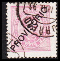 1892. PORTUGAL. PROVISORIO Overprint On 25 REIS Perf 11½. (Michel 84A) - JF546786 - Oblitérés