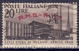 Italien / Triest Zone A - 1949 - Mailänder Messe, Nr. 63, Gestempelt / Used - Used