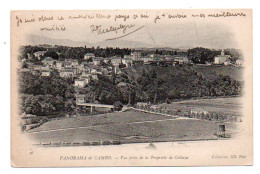 (64) 525, Cambo, Collection ND Phot 36, Panorama, Vue Prise De La Propriété Celhaya, Dos Non Divisé - Cambo-les-Bains