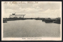 AK Peine, Hafen Der Ilseder Hütte  - Peine