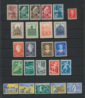 Nederland  1947/9  MNH XX  Mooie Catalogus Waarde Met Reeksen - Neufs