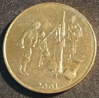 ETATS DE L'AFRIQUE DE L'OUEST - 10 FRANCS 2001 - FAO - KM 10 - Other - Africa