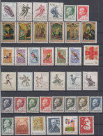 Yugoslavia COMPLETE YEAR SET Tito,sport,fauna,famous People,art 56 Stamps + 2 Mini Sheets 1968 MNH ** - Nuevos