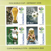 2006 Romania Sport Football Fifa World Cup Germany 2006 1Kb MNH - Unused Stamps