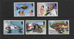 ILES CAIMANES 2012 SECOURS-BATEAUX  YVERT N°1181/1185 NEUF MNH** - Altri & Non Classificati