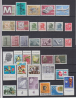 Yugoslavia COMPLETE YEAR SET Art,fauna,flora,football,Tito 49 Stamps 1974 MNH ** - Unused Stamps