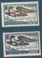 Tunisie - Poste Aérienne - YT N° 14 Et 15 ** - Neuf Sans Charnière - Posta Aerea