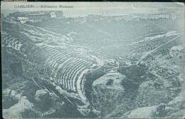 Ct73 Cartolina Cagliari  Citta'   Anfiteatro Romano 1922 - Cagliari