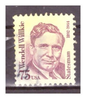 USA - 1992 - Grandi Personaggi Americani  Wendell Willkie - Usados