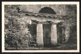 AK Waldenburg /Sa., Hirschtränke Im Grünfelder Park  - Waldenburg (Sachsen)