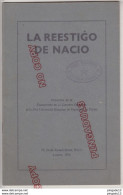 Fixe Livret La Reestigo De Nacio Groupe Espéranto Oujda Maroc Sionisme Palestine Israël Judaïca Congrès Paris 1932 - Esperanto