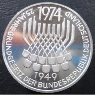 Germania - RFT - 5 Mark 1974 F - 25° Atto Di Fondazione Della Repubblica Federale Di Germania - KM# 138 - 5 Marchi