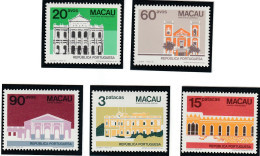 MACAO - N°490/4 ** (1984) Monuments - Unused Stamps