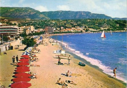 Le Lavandou  La Plage , Timbrée En 1966 - Le Lavandou