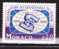 Monaco - 1969  -Organisation Du Travail - N°806 - Neufs ** - MNH - Nuovi
