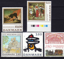 Danemark (1984-87) - Tableaux - Niels Bohr - Hafnia'87 - Neufs** - MNH - Neufs