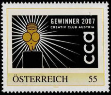 PM Creativ Club Austria - Gewinner 2007 Ex Bogen Nr. 8015582 Postfrisch - Sellos Privados