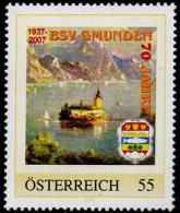 PM 70 Jahre BSV Gmunden Ex Bogen Nr. 8017261 Postfrisch - Persoonlijke Postzegels