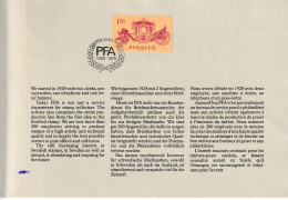1978. Suecia. Cartulina Doble Con Sello Y Matasello Especial Del Correo - Used Stamps