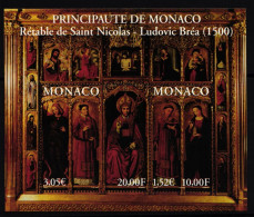 Monaco Block 80 Postfrisch Weihnachten #II273 - Altri & Non Classificati