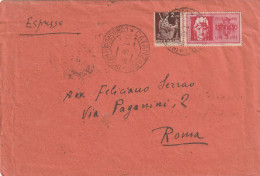 ESPRESSO 1946 LUOGOTENENZA L.5+2 DECENTRATO CON CONTENUTO (YK2420 - Poststempel