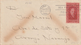LETTERA 1946 2 C CUBA  TIMBRO HABANA (YK2358 - Storia Postale