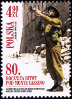 Poland 2024 Fi 5384 Mi 5534 80th Anniversary Of The Battle Of Monte Cassino - Ungebraucht
