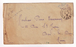 Lettre 1925 Secteur Postal 96 Poste Aux Armées 8e Bataillon De Chasseurs à Pied Caporal Duval - Militaire Stempels Vanaf 1900 (buiten De Oorlog)